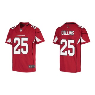 Youth Arizona Cardinals Zaven Collins #25 Cardinal Game Jersey