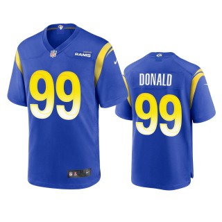 Los Angeles Rams Aaron Donald Royal Game Jersey