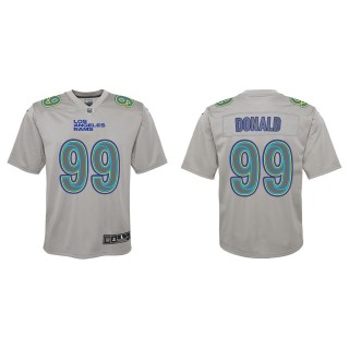Aaron Donald Youth Los Angeles Rams Gray Atmosphere Game Jersey