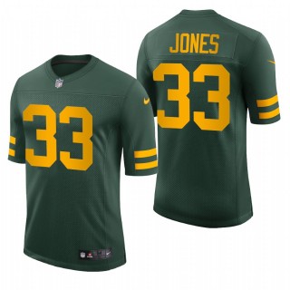 Packers Aaron Jones Throwback Jersey Green Vapor Limited