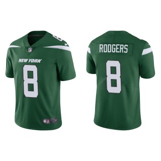 Jets Aaron Rodgers Green Vapor Limited Jersey