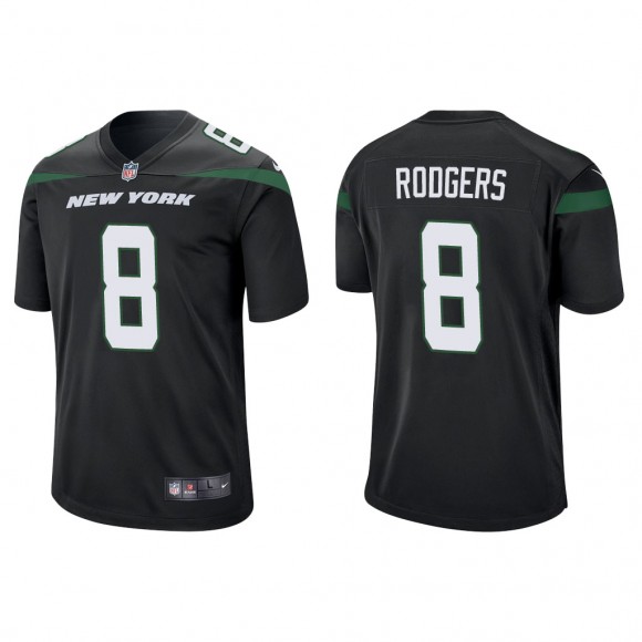 Aaron Rodgers Black Game Jersey