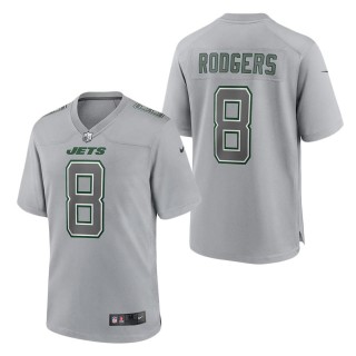 Aaron Rodgers Gray Atmosphere Fashion Game Jersey