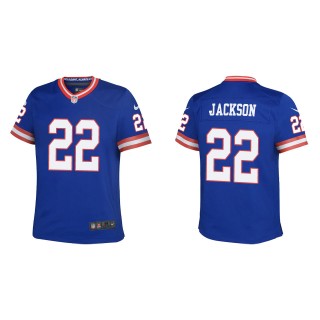 Adoree' Jackson Youth New York Giants Royal Classic Game Jersey