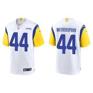 Rams Ahkello Witherspoon White Alternate Game Jersey