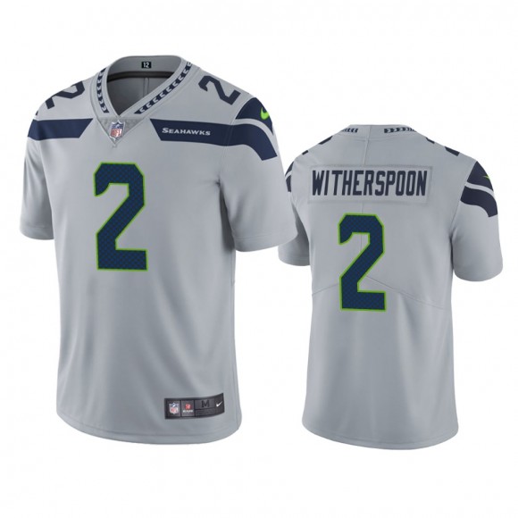 Ahkello Witherspoon Seattle Seahawks Gray Vapor Limited Jersey