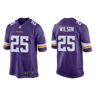 Men's Minnesota Vikings Albert Wilson Purple Game Jersey