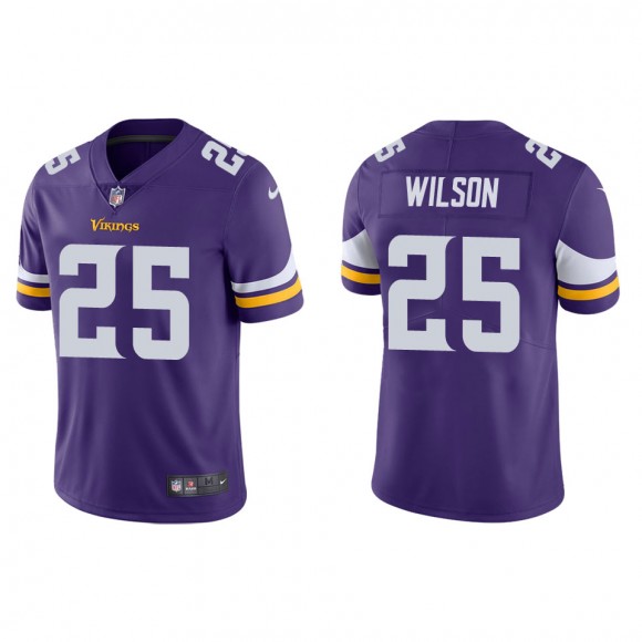 Men's Minnesota Vikings Albert Wilson Purple Vapor Limited Jersey
