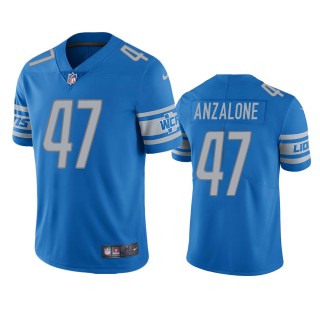Alex Anzalone Detroit Lions Light Blue Vapor Limited Jersey