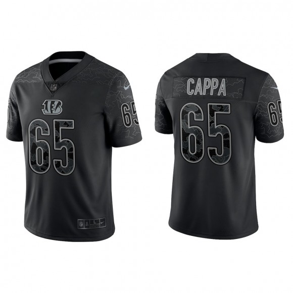Alex Cappa Cincinnati Bengals Black Reflective Limited Jersey