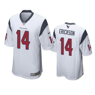Houston Texans Alex Erickson White Game Jersey