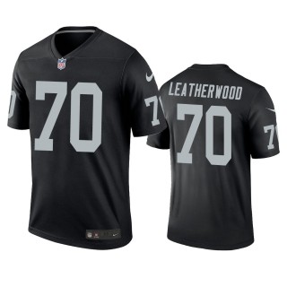 Las Vegas Raiders Alex Leatherwood Black Legend Jersey