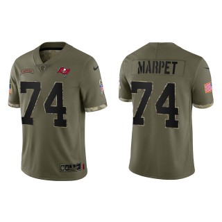 Ali Marpet Tampa Bay Buccaneers Olive 2022 Salute To Service Limited Jersey