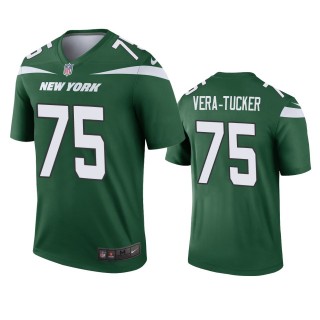 New York Jets Alijah Vera-Tucker Green Legend Jersey