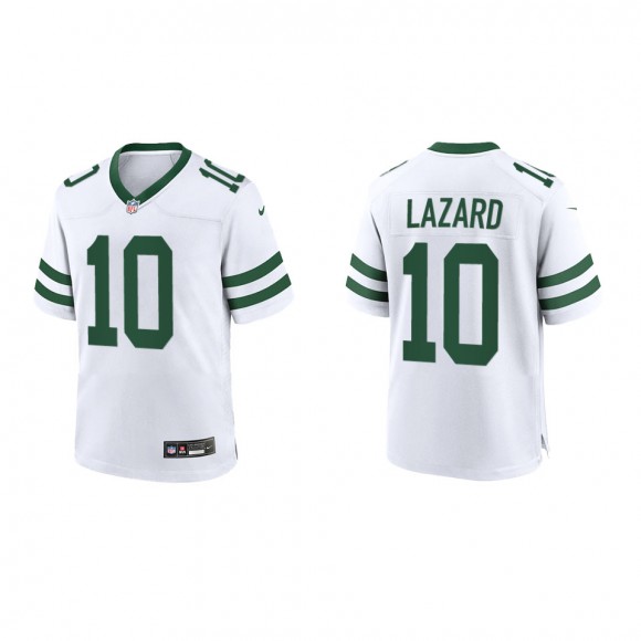 Allen Lazard Youth Jets White Legacy Game Jersey