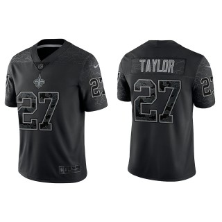 Alontae Taylor New Orleans Saints Black Reflective Limited Jersey