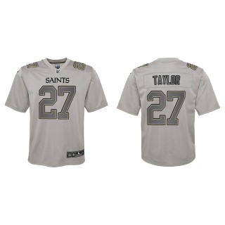 Alontae Taylor Youth New Orleans Saints Gray Atmosphere Game Jersey