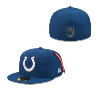 Alpha Industries X Indianapolis Colts 59FIFTY Fitted Hat