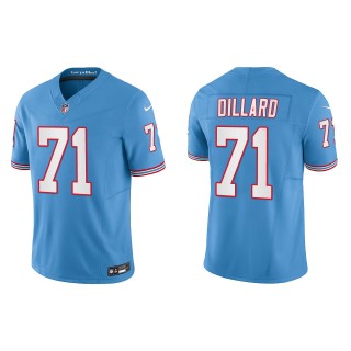 Andre Dillard Tennessee Titans Light Blue Oilers Throwback Vapor F.U.S.E. Limited Jersey