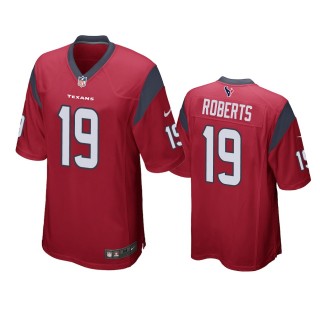 Houston Texans Andre Roberts Red Game Jersey