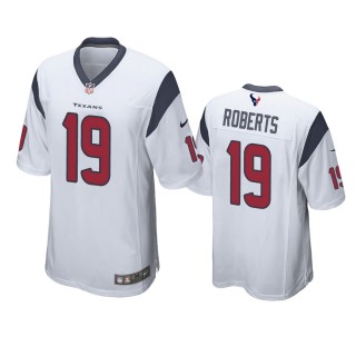 Houston Texans Andre Roberts White Game Jersey