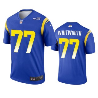 Los Angeles Rams Andrew Whitworth Royal Legend Jersey - Men's