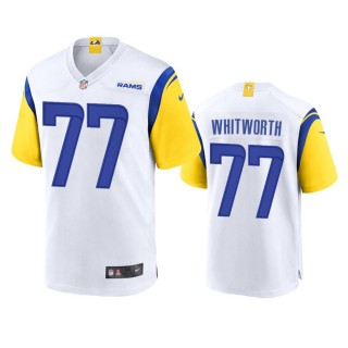 Los Angeles Rams Andrew Whitworth White Alternate Game Jersey
