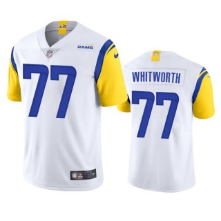 Andrew Whitworth Los Angeles Rams White Vapor Limited Jersey