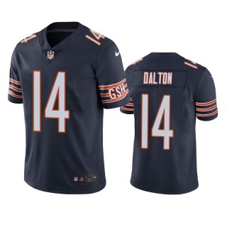 Chicago Bears Andy Dalton Navy Vapor Limited Jersey