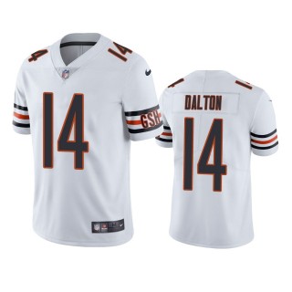 Chicago Bears Andy Dalton White Vapor Limited Jersey