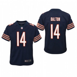 Youth Chicago Bears Andy Dalton Game Jersey - Navy