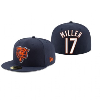 Chicago Bears Anthony Miller Navy Omaha 59FIFTY Fitted Hat
