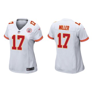 Women's Anthony Miller Chiefs White Game Jersey