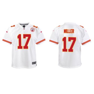 Youth Anthony Miller Chiefs White Game Jersey