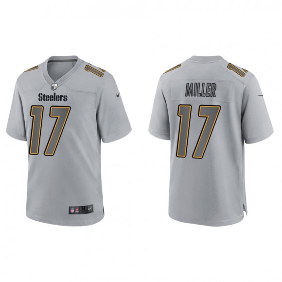 Anthony Miller Pittsburgh Steelers Gray Atmosphere Fashion Game Jersey