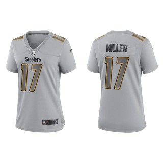 Anthony Miller Women's Pittsburgh Steelers Gray Atmosphere Fashion Game Jersey