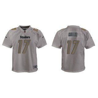 Anthony Miller Youth Pittsburgh Steelers Gray Atmosphere Game Jersey