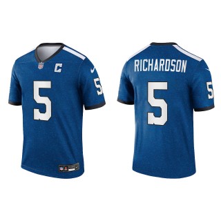 Anthony Richardson Indianapolis Colts Royal Indiana Nights Alternate Legend Jersey