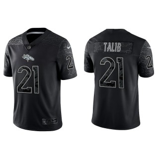 Aqib Talib Denver Broncos Black Reflective Limited Jersey