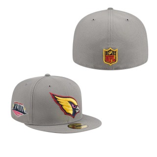Arizona Cardinals Gray Color Pack 59FIFTY Fitted Hat