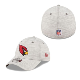 Men's Arizona Cardinals Gray 2022 NFL Training Camp Official Coach 39THIRTY Flex Hat
