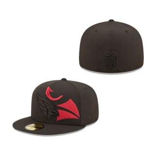 Arizona Cardinals Logo Feature 59FIFTY Fitted Hat