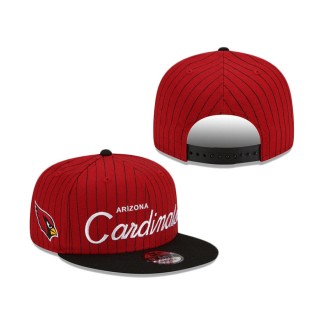 Arizona Cardinals Pinstripe 9FIFTY Snapback Hat