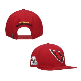 Men's Arizona Cardinals Pro Standard Cardinal Logo II Snapback Hat