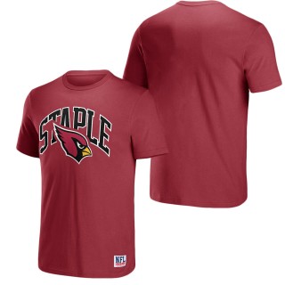 Men's Arizona Cardinals NFL x Staple Cardinal Logo Lockup T-Shirt
