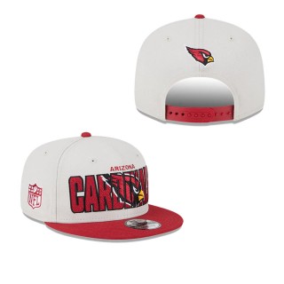 Men's Arizona Cardinals Stone Cardinal 2023 NFL Draft 9FIFTY Snapback Adjustable Hat