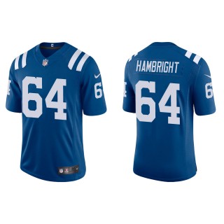 Men's Indianapolis Colts Arlington Hambright Royal Vapor Limited Jersey