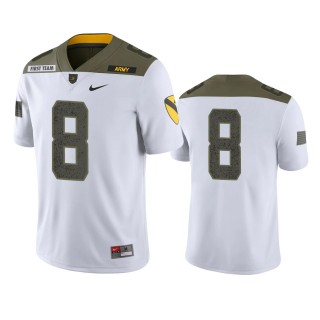 Army Black Knights Kelvin Hopkins Jr. White 1st Cavalry Division Jersey