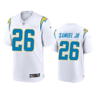 Los Angeles Chargers Asante Samuel Jr. White Game Jersey