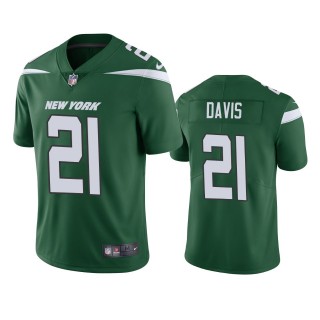 Ashtyn Davis New York Jets Green Vapor Limited Jersey